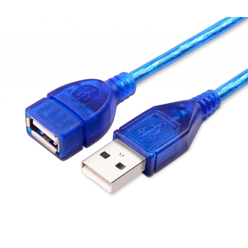 USB 2.0 EXTENTION CABLE BLUE