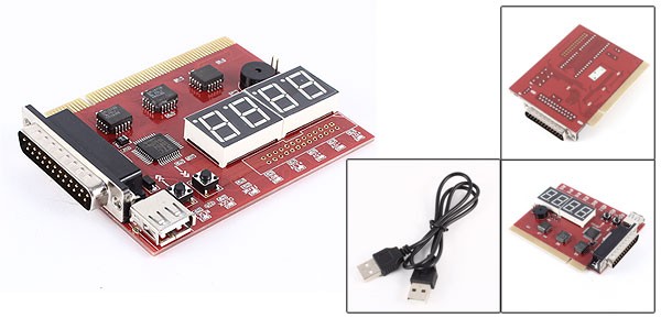 دیباگر 8 سگمنت مادربرد کامپیوت (بوق دار PCI)
