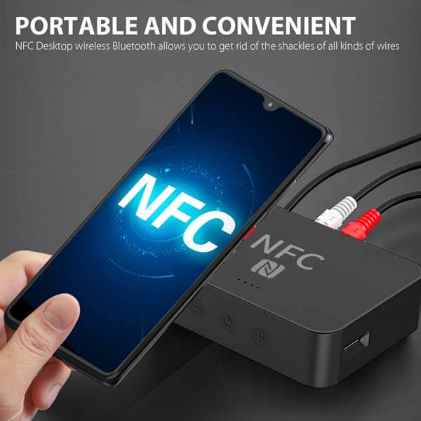 قیمت خرید اینترنتی و مشخصات گیرنده استریو بلوتوث NFC مدل Yet-R6 (2)